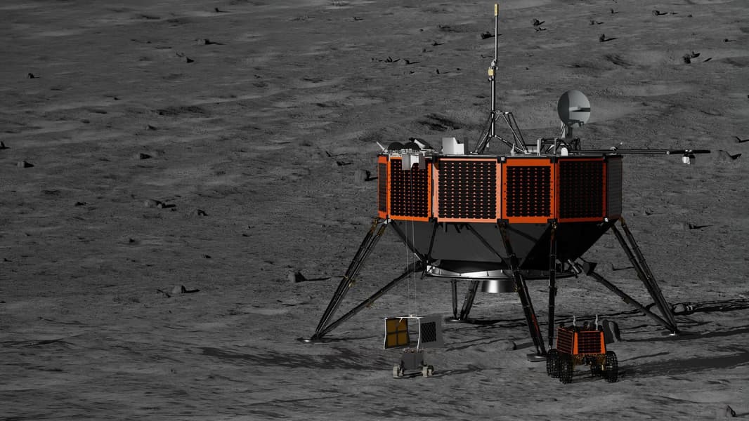 NASA инвестирует $180 млн в доставку научных грузов к Южному полюсу Луны от Intuitive Machines - 1